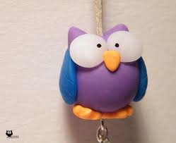 Fimo Polymer Clay Owl Eule Basteln Mit Fimo Fimo Eule Bastelideen