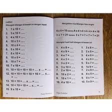 .membaca menulis dan berhitung jenjang sd kelas 1 2 3 tahun 2019 yang tentunya bisa anda unduh secara gratis soal lomba calistung kelas 1 2 3 soal lomba calistung kelas 1 sd matematika 1 tahun 2016 soal latihan matematika yang berbentuk pilihan ganda pg bertujuan untuk melatih anak dalam. Jual Produk Perkalian Untuk Sd Kelas 1 Termurah Dan Terlengkap Juli 2021 Bukalapak