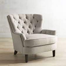 tufted gray chair upholstered chairs comfy chairs grey chair