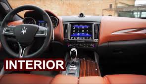 2017 Maserati Levante Interior Youtube