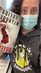 They read together Lexi holds the book