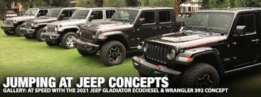 Find 2021 jeep gladiator reviews, prices, specs and pictures on u.s. Gallery At Speed With The 2021 Jeep Gladiator Ecodiesel And Wrangler 392 Concept Mopar Connection Magazine A Comprehensive Daily Resource For Mopar Enthusiast News Features And The Latest Mopar Techmopar