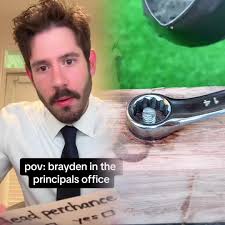 Brayden's Encounter in the Principal's Office