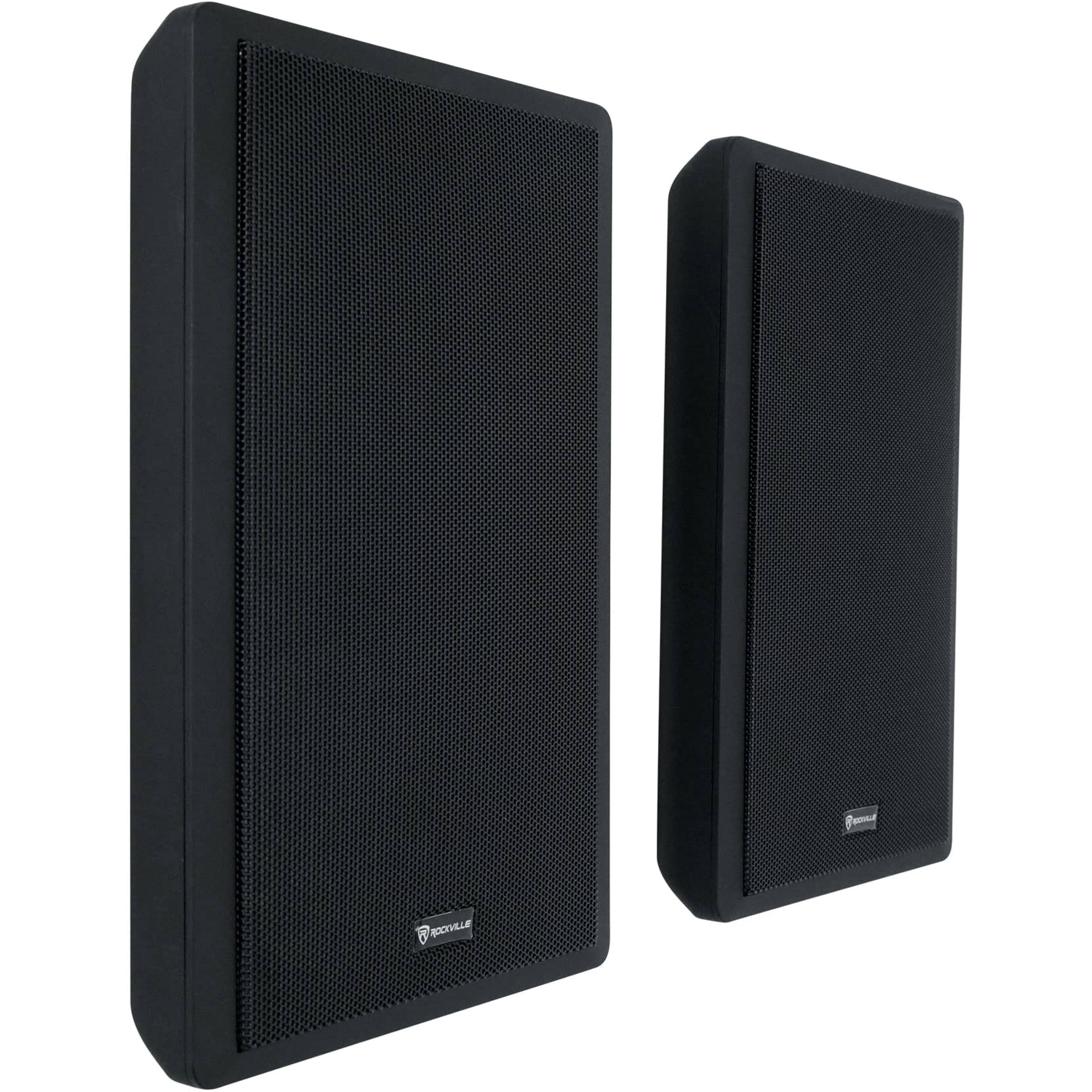 Rockville RockSlim Home Theater 5.25" 240w Easy Wall Mount Slim Speakers