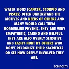 A cancer person has the common touch that knows others' needs and how to fulfill them. Zodiac Cancer Quotes Funny Quotesgram