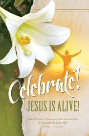 Celebrate! Jesus Is Alive Easter Bulletin - Letter Size | Church ...