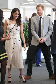 Check spelling or type a new query. Bride To Be Meghan Markle Wears A Chic White Dress One Month Before The Royal Wedding Meghan Markle Outfits Meghan Markle Style Prince Harry