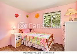 While it may not have a dusty treadmill and boxes of your childhood photos like your own basement, the white house's lower level is filled with history and intrigue. Pink Kids Bedroom With White Furniture And Carpet Floor Northwest Usa Canstock