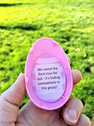Therefore, easter egg hunting needs some creative ideas to stay exciting and fun. Easter Egg Hunt Clues For Outside Printable Riddles For Kids Edventures With Kids