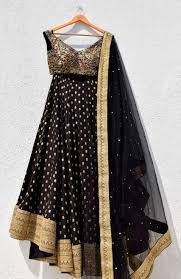 Black And Gold Lehenga Skirt Black And Golden Designer Lehenga Choli Black And Gold Lehenga Latest Bridal Lehenga Lengha Blouse Designs