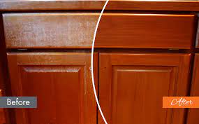 The Classic Cabinet Refinish Job Is One That Can Revive Your Old Worn Out Cabinets By Restorin Refinishing Cabinets Wood Refinishing Refinish Kitchen Cabinets