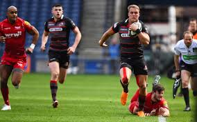 Van der merwe scored further tries in the win over italy in florence in the autumn nations cup in november and another in the defeat by ireland it is absolutely brilliant news for the club that duhan has decided to join us here at sixways, said solomons. Edinburgh Ease Past Scarlets With Two Duhan Van Der Merwe Tries