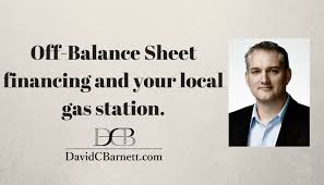 Off balance sheet items are in contrast to loans, debt and equity, which do appear on the balance sheet. The Invest Local Book Blog What Do Enron And The Local Gas Station Have In Common Off Balance Sheet Financing