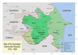 Het land grenst aan de kaspische zee in het oosten, iran in het zuiden, armenië in het westen, georgië in Azerbeidzjan Wikiwand