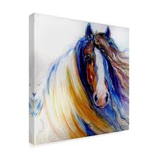 Trademark Art Gypsy Vanner Rouge Acrylic Painting Print On Wrapped Canvas Reviews If you draw an animal using a how2drawanimals tutorial, email it to admin@ seinestudiosdotcom so we can feature. gypsy vanner rouge acrylic painting print on wrapped canvas