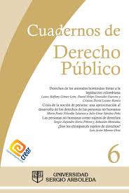 LAS PERSONAS NO HUMANAS COMO SUJETOS DE DERECHOS | Cuadernos de Derecho  Público
