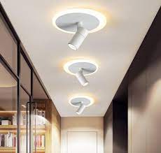 L white led ceiling light fixture. Modern Led Corridor Ceiling Lamp With Surface Mounted Spotlight Simple Creative Personality Home Decor Light Fixtures Ceiling Lights Aliexpress