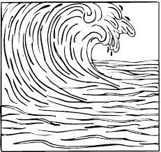 Waves Coloring Pages Sketch Coloring Page Coloring Pages Wave Drawing Surfing
