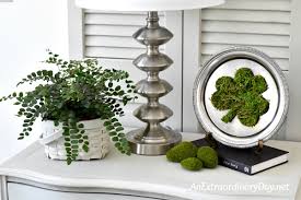 Catch a leprechaun, find gold, and cook festive food with these st. How To Make A Moss Shamrock Simple St Patrick S Day Vignette An Extraordinary Day