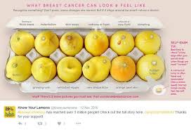 If one of these pictures looks like your mole, it's time to see a dermatologist. 12 Breast Cancer Signs Everyone Should Know Revealed In Viral Photo Of Lemons And It S Not Just A Lump
