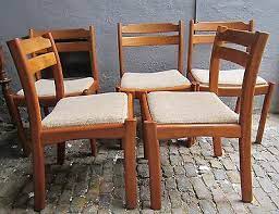 Maybe you would like to learn more about one of these? Dyrlund 6 Stuhle Teak Massiv Dining Chairs Danish Design Mid Century Ebay