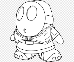 Here is a coloring sheet of gru, one of the world's greatest super villains. Coloring Book Mario Kart Drawing Mario White Child Png Pngegg