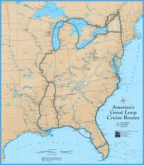 americas great loop cruise map