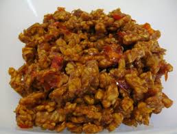 The ingredients are chicken, mushroom and hard boiled egg. Sambal Goreng Tempe Khas Kuliner Tasikmalaya Berbagiinternet84