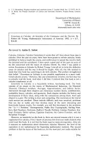 Tires and other interesting numbers y e o adrian 'whoever despises the high wisdom of mathematics nourishes himself on. Jstor