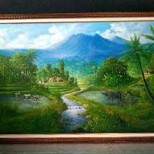 Gambar lukisan indonesia merupakan negara yang kaya akan tempat wisatanya yang indah, indonesia merupakan negara agraris yang memiliki banyak pantai, gunung, dan wiasata lainya yang bisa dijadikan salah satu destinasi wisata yang menarik. Jual Produk Lukisan Pemandangan Alam Termurah Dan Terlengkap Agustus 2021 Bukalapak