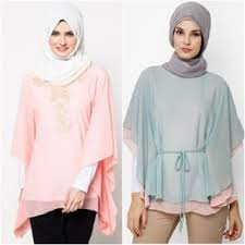 Kain sifon yang paling umum yaitu yang terbuat dari serat sintesis. 30 Model Baju Atasan Kain Sifon Terbaru Fashion Modern Dan Terbaru 2021 Pusat Mukena Com Jual Mukena Model Terbaru 2021