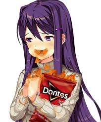 Ddlc Memes Yuri Loves Doritos Literature Club Literature Memes