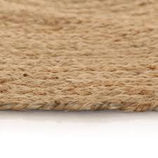 Vidaxl teppich handgefertigt jute geflochten 120 cm. Anlund Teppich Jute Geflochten 150 Cm Rund Kaufland De