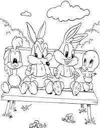 Bring joy with disney baby, a collection of baby clothing, baby toys, crib bedding and more. Baby Looney Tunes Kleurplaat Disney 36 Kleurplaten