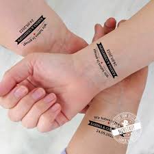 Personalisierte Tattoos Hochzeit, individuelle Gästetattoos