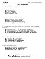 Displaying 8 worksheets for code of hammurabi readworks answer key pdf. The Venus Flytrap Answers Pdf Teacher Guide Answers Passage Reading Level Lexile 1200 1 What Is The Venus Flytrap A B C D A Plant Eating Insect An Course Hero