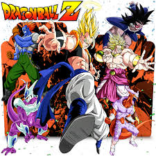 Dragon ball z continues the adventures of goku, who, along with his companions, defend the earth against villains ranging from aliens (frieza), androids (cel. Dragon Ball Z Movies Folder Icon By Bodskih On Deviantart