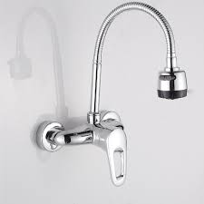 single handle dual hole kitchen faucet