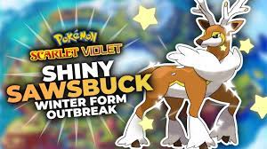 SHINY SAWSBUCK (Winter Form) from an OUTBREAK! - YouTube