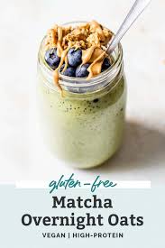 Maple syrup is a great option! Matcha Overnight Oats Fit Mitten Kitchen