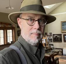 Grasping the Handle of a French Easel, Painter Casts His Gaze at Upper West  Side for Inspiration