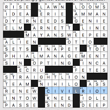Check out the solution for: Friday December 27 2019 Diary Of A Crossword Fiend