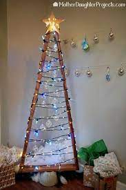 Alternative Diy Wood 2x4 Christmas Tree Christmas Tree Made Of Lights Alternative Christmas Tree Diy Diy Christmas Tree