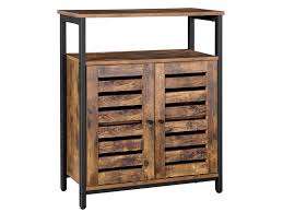 Petite pelle et balayette sous l'évier, pas besoin d'une grande armoire vide. Placard Buffet Console Armoire Avec Emplacement Et Portes Persiennes Salon Chambre Couloir Design Industriel Marron Fonce Lsc76bx Vasagle Multifonctionnel Vente De Vasagle Conforama