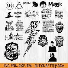 Download Harry Potter Svg Bundle Harry Potter Clipart