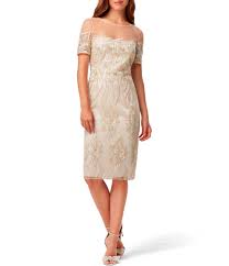 Shop For Tahari Asl Sequin Embroidered Sheath Dress At Dillards Com Visit Dilla Casual Cocktail Dress Embroidered Cocktail Dress Cocktail Dresses With Sleeves