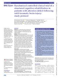 Pdf Randomised Controlled Clinical Trial Of A Structured