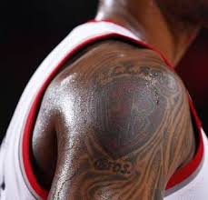 Tattoos are nothing new lillard, he has quite an extensive collection himself. Damian Lillard Right Shoulder Tattoo Celebrities Infoseemedia