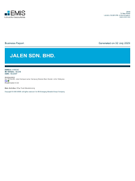 Basis corporation sdn bhd • worldwide credit reporting. Jalen Sdn Bhd Earnings Before Interest Debt