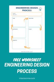 Free Worksheet Engineering Design Process Engineering Design Engineering Challenge